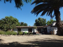 The adobe built farmhouse that would be home