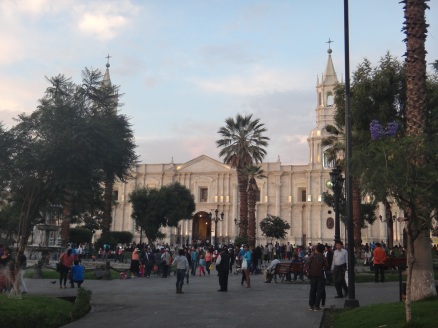 Plaza de Armas-the hub of South American cities!